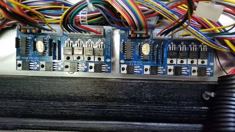 Inside Backbox - Solenoid Driver Boards
