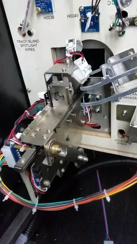 Under Playfield - Tracy Island Mechanism