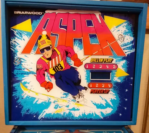 Plexiglass Backglass - Display Off