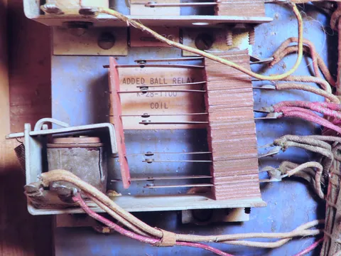 Inside Cabinet - Added Ball Relay