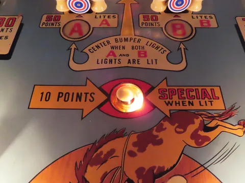 Playfield - Rollover Button Lit for Special
