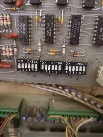 Inside Backbox - Option Switches