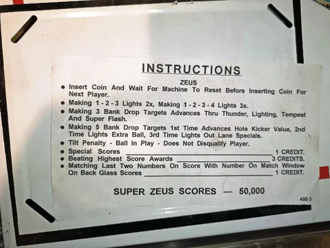 Instruction Card