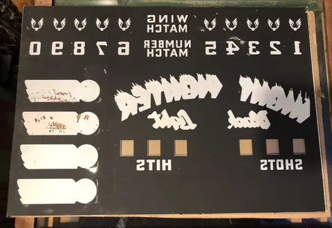 NOS Backglass - Reverse*