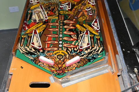 Lower Playfield - Plastics and Apron Removed