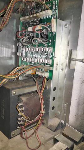 Inside Backbox - Transformer and Rectifier Board
