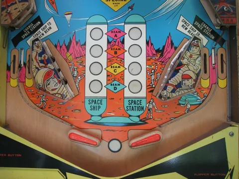 Add-A-Ball Lower Playfield with Outlane Gates*