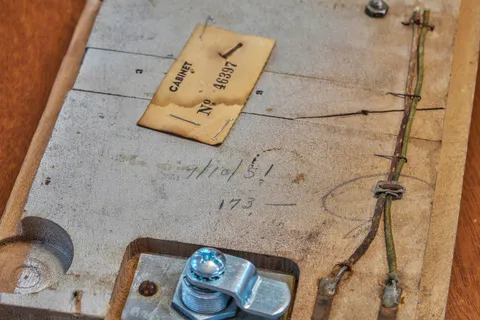 Inside Front Door - Serial Number and Date*