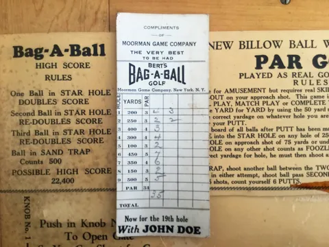Player Score Card*