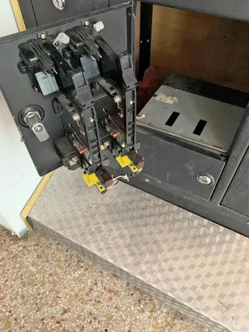 Inside Coin Door
