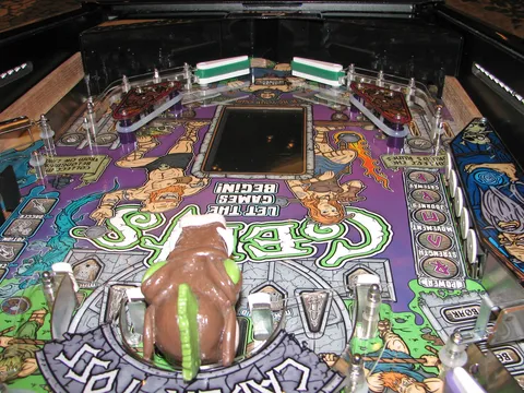 Prototype Game - Lower Playfield - Downfield View*