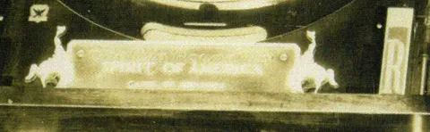 Advertising Card Reproduction - Detail