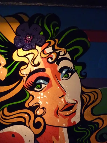 Illuminated Backglass - Detail