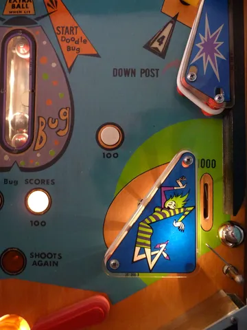 Lower Right Playfield - Gate Open