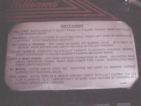 Instruction Card
