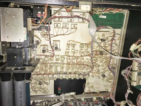 Inside Cabinet - Backglass Insert*