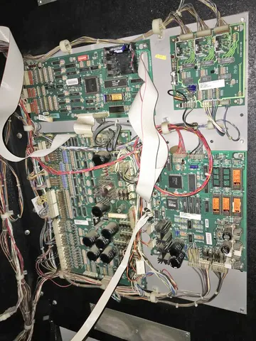 Inside Back Door - Circuit Boards*