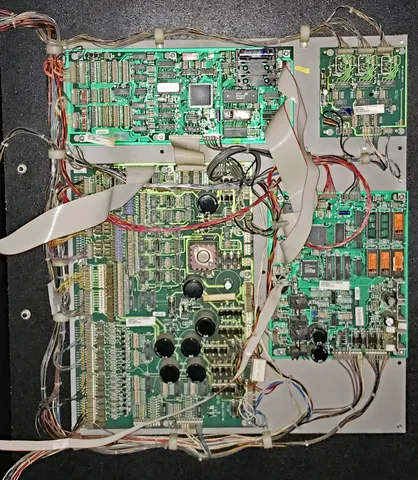 Inside Back Door - Circuit Boards*