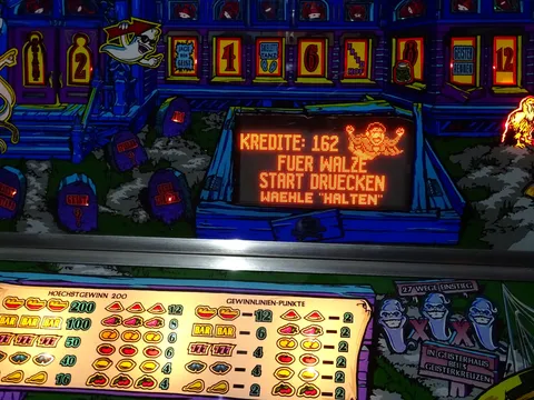 Backglass Credit Display - German*