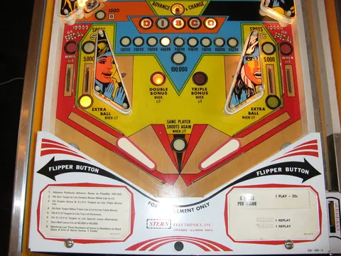 Illuminated Lower Playfield