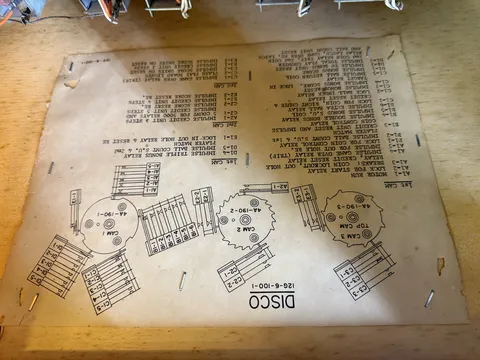 Inside Cabinet - Score Motor Chart*
