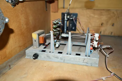 Inside Cabinet - Sound Board