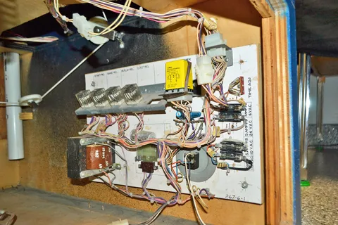 Inside Cabinet - Main Power Board