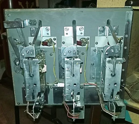 Inside Coin Door*