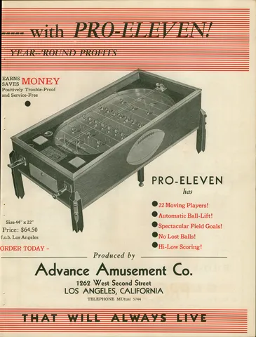 Pacific Coin Machine Review Ad - 2 Of 2*