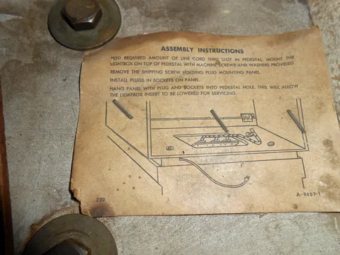 Plug Mounting Panel Assembly Instructions