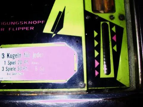 German Pricing Card