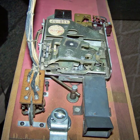 Inside Left Coin Door