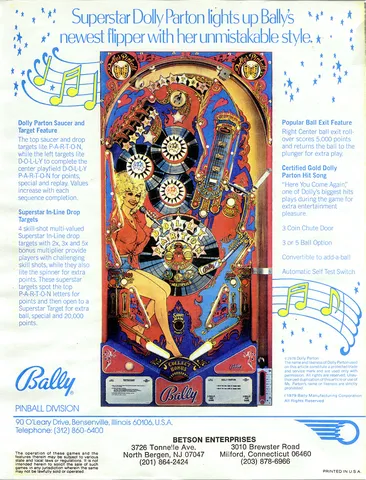 Flyer, Back