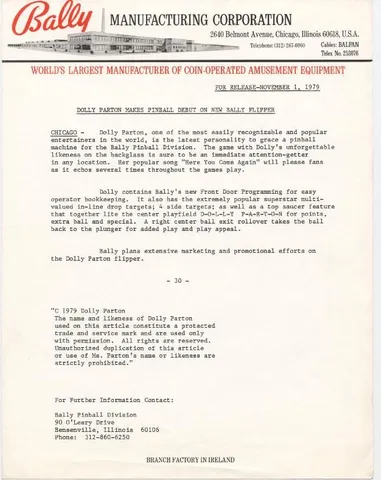 Press Release