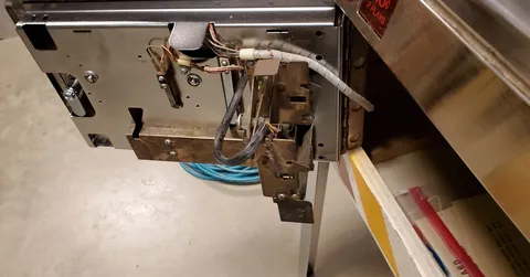 Shallow Cabinet - Inside Coin Door*