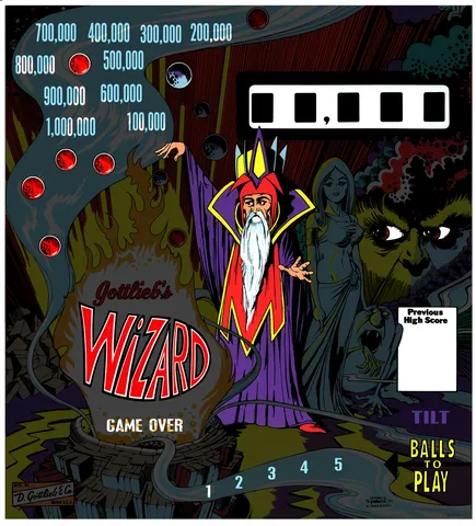Digitized Backglass Image
