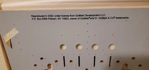 Playfield Licensing Information