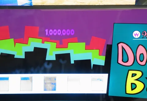 Early Production Backglass - 999,990 Points Exceeded*