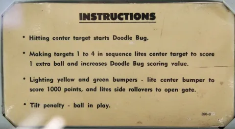 Early Production Instruction Card*