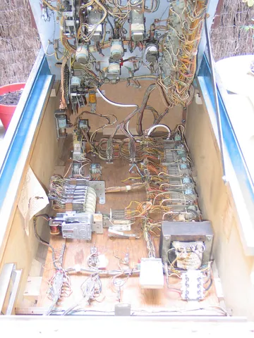 Inside Early Production Cabinet*