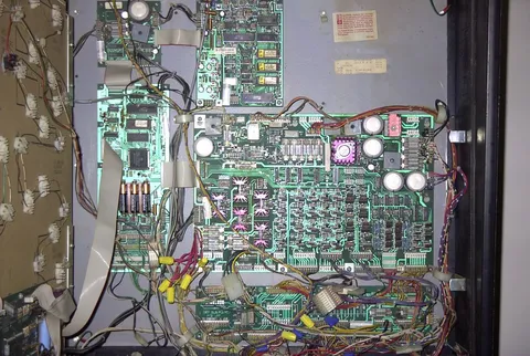 Inside Backbox (WPC Boardset Model)