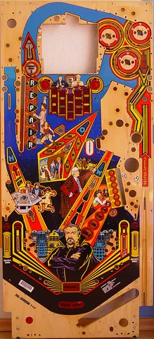 Stripped Playfield