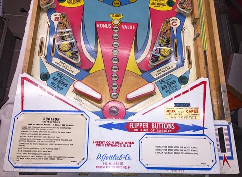 Sample Game - Lower Playfield*