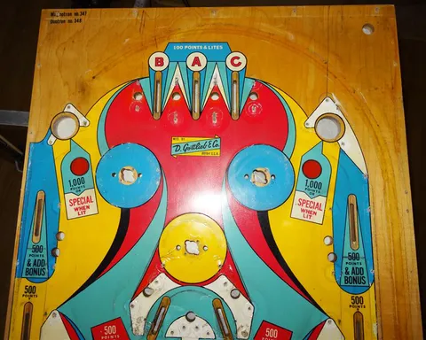 Sample Game - Stripped Upper Playfield