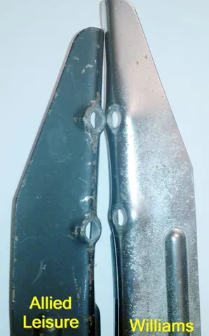 Leg Bolt Hole Comparison*