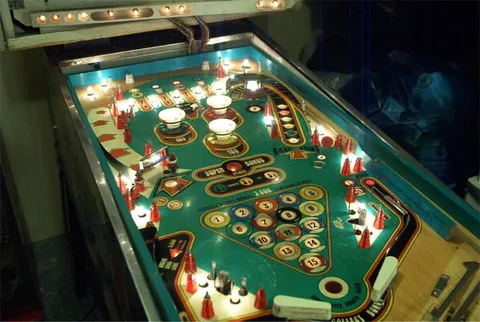 Illuminated Stripped Playfield