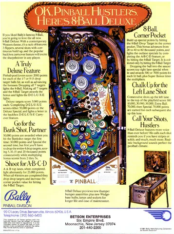 Flyer, Back