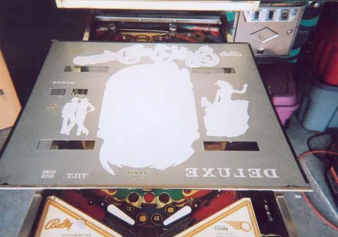 Early Production Backglass - Reverse*
