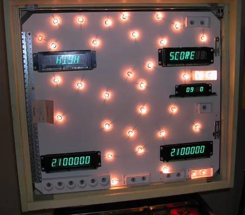 Prototype Game - Illuminated Backbox Insert*