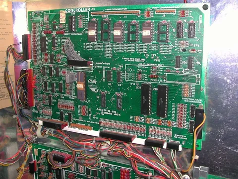 Prototype Game - Inside Backbox - Detail*